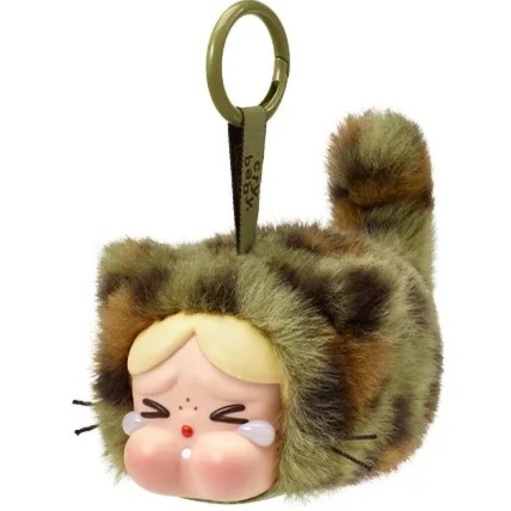 [AUTHENTIC] Pop Mart CRYBABY Wild but Cutie Pendant – "Camo Cutie"